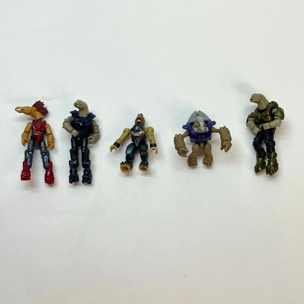 halo construx mega bloks covenant jackals minifigures poseable‎ removeable armor